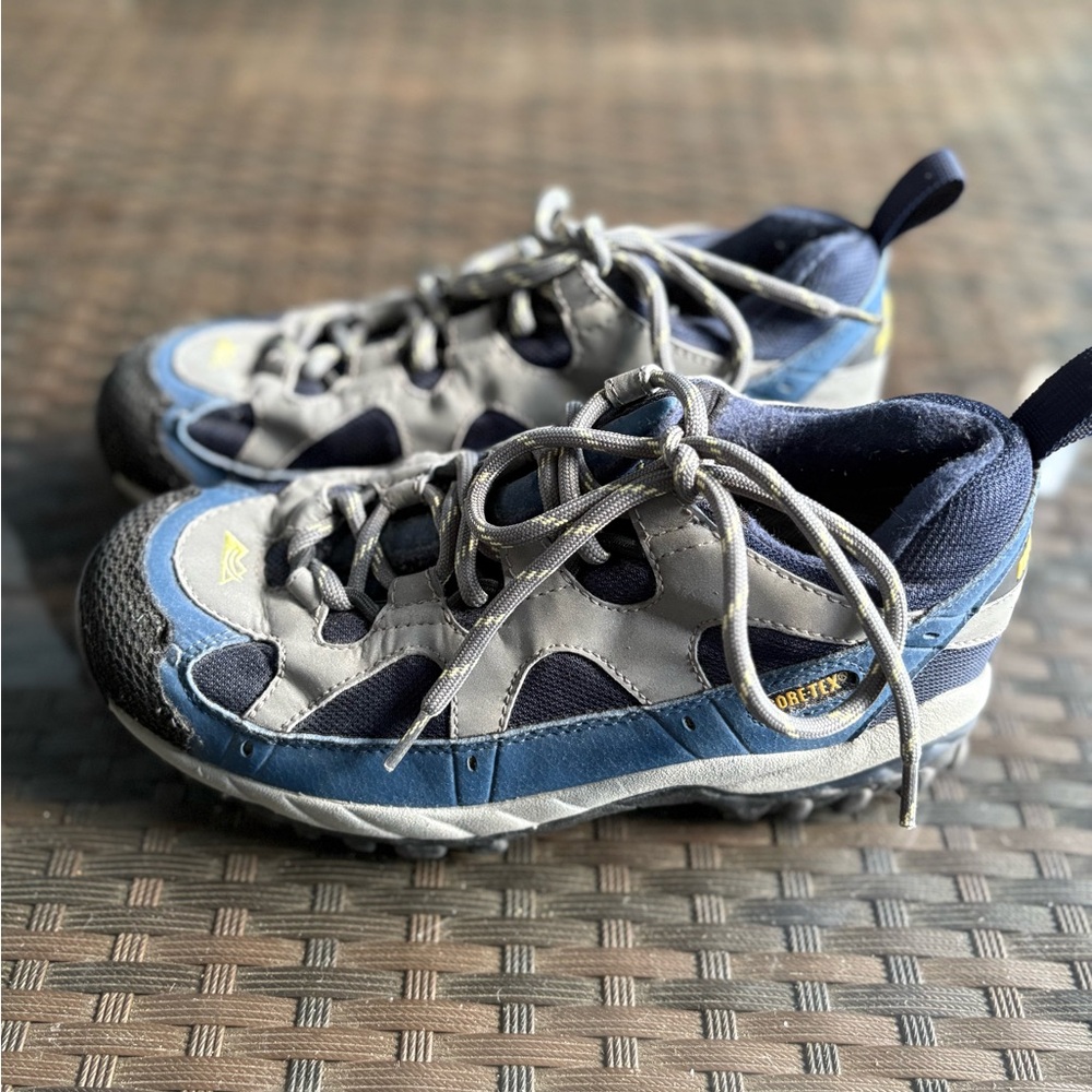 GORE-TEX Navy and Gray Women's Sneakers